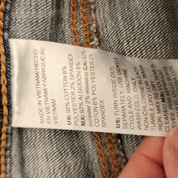 Chico Perfect Stretch Girlfriend Straight Leg sz 2.5 (14) - Picture 9 of 11